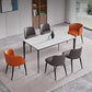 Faux Leather Kitchen Dining Chairs Contemporary Upholstered Dining Chairs