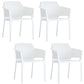Plastic stapel eetgelegenheid fauteuil glam