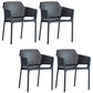 Plastic stapel eetgelegenheid fauteuil glam