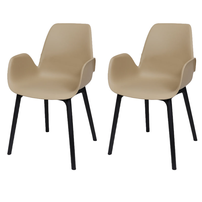 Plastic eetkamer glamourstijl eetkamerstoel voor thuis