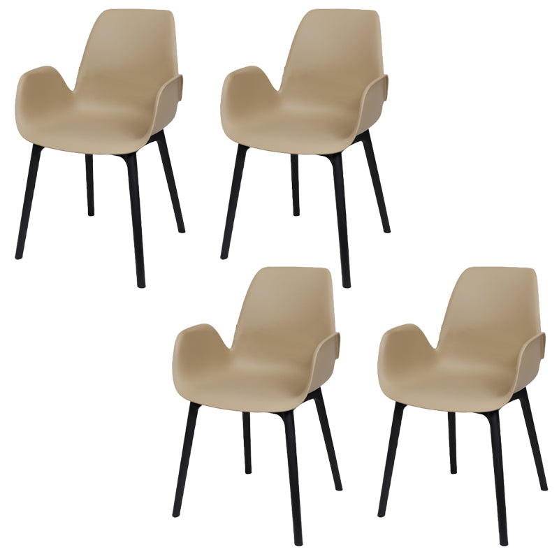 Plastic eetkamer glamourstijl eetkamerstoel voor thuis