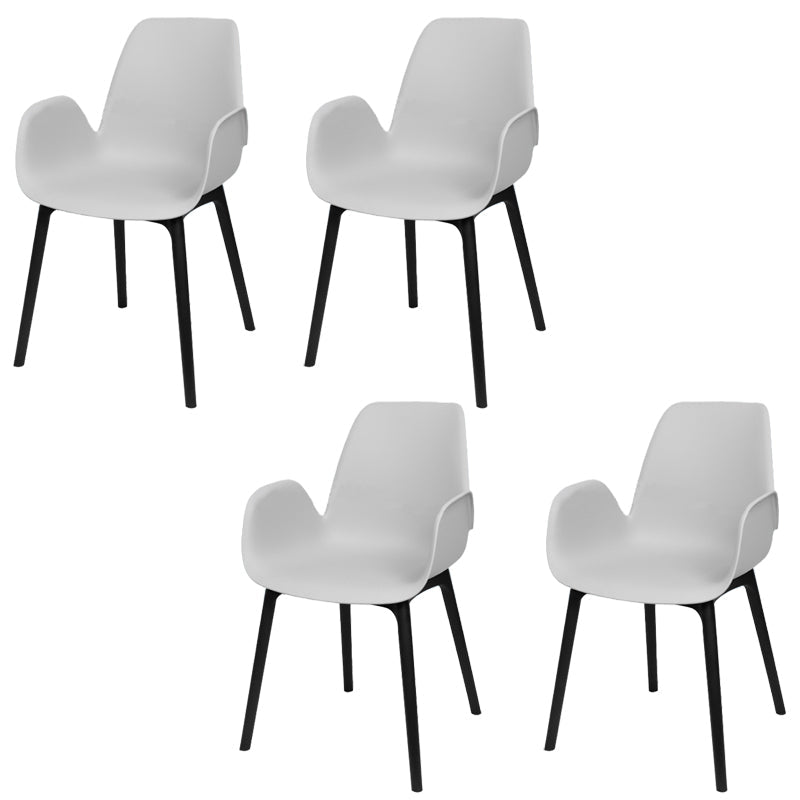 Plastic eetkamer glamourstijl eetkamerstoel voor thuis