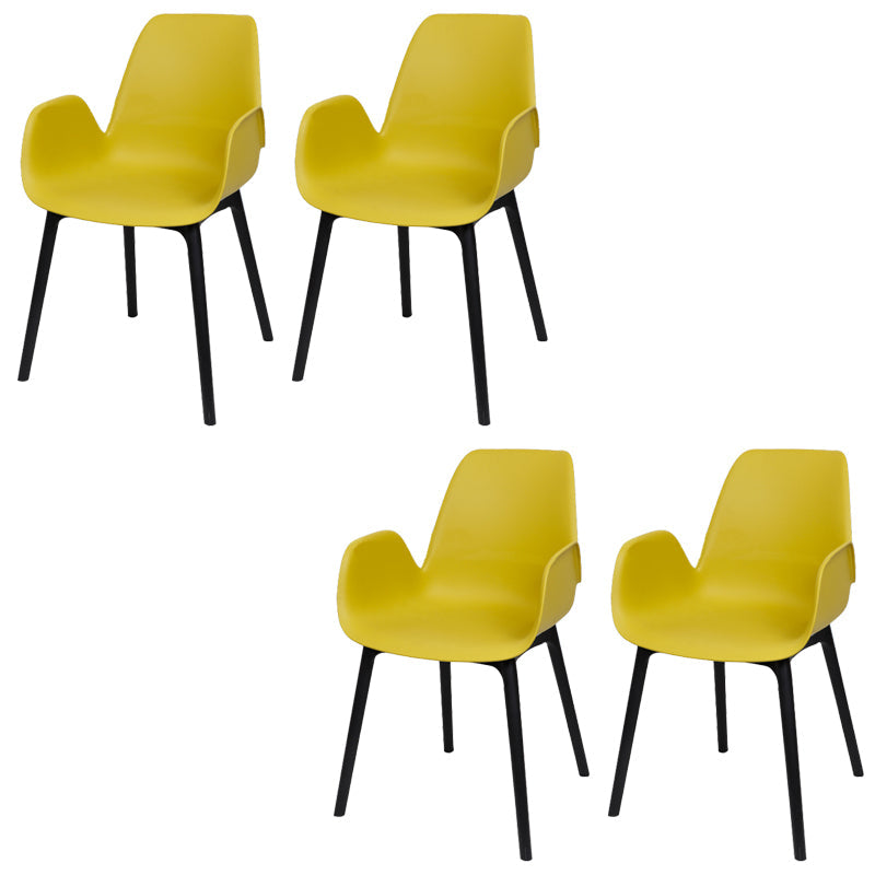 Plastic eetkamer glamourstijl eetkamerstoel voor thuis