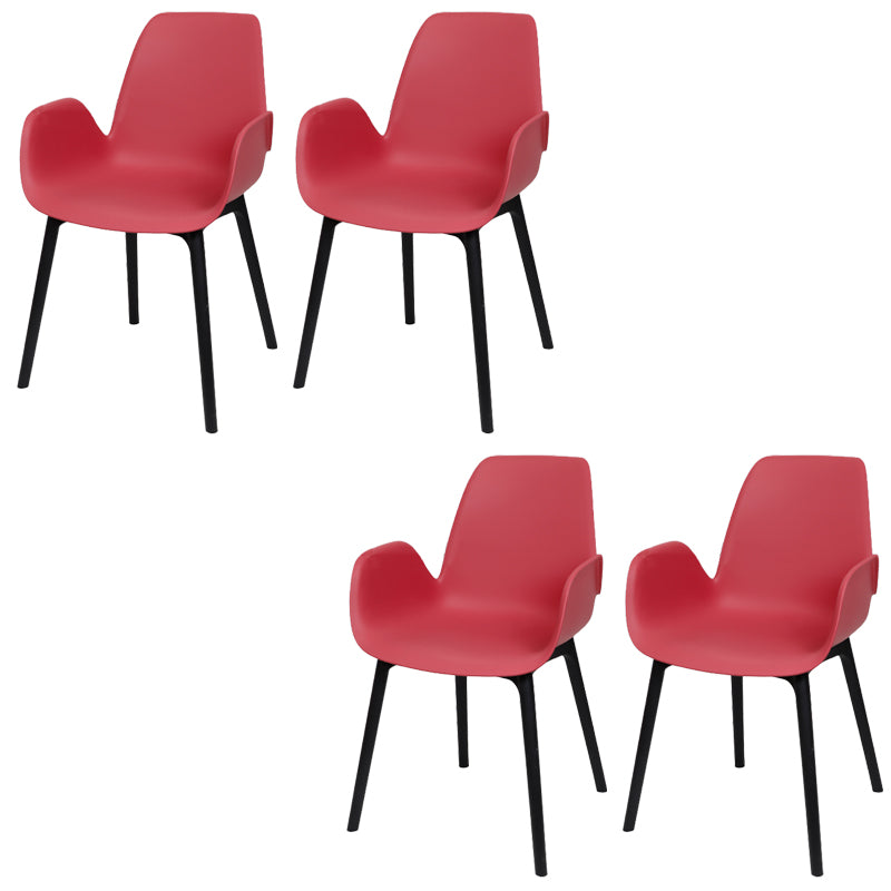 Plastic eetkamer glamourstijl eetkamerstoel voor thuis