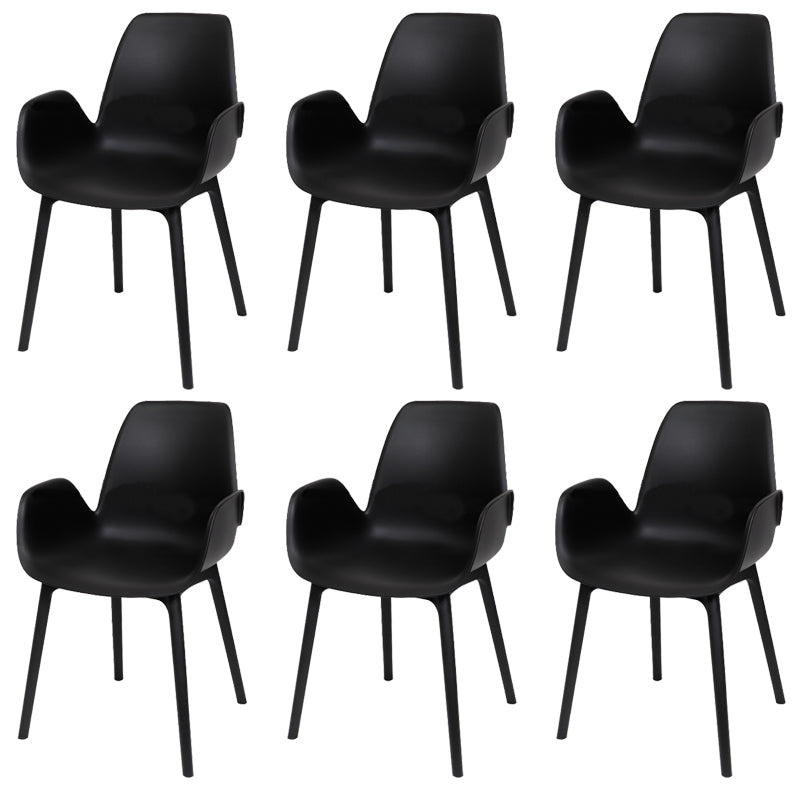 Plastic eetkamer glamourstijl eetkamerstoel voor thuis