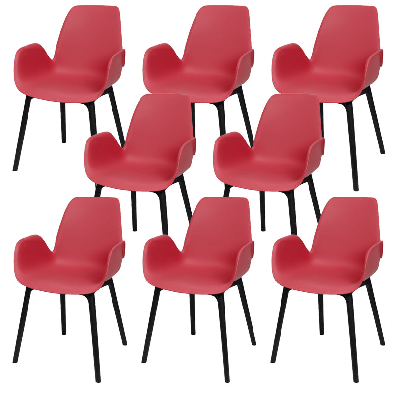 Plastic eetkamer glamourstijl eetkamerstoel voor thuis