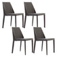 Faux Leather Kitchen Dining Chair Upholstered Dining Room Chairs