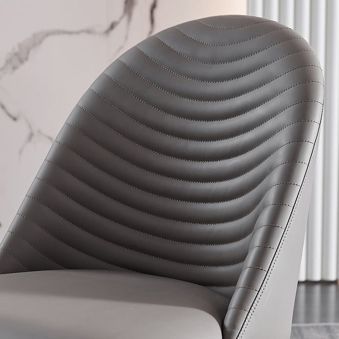 Faux Leather Dining Chair Parsons Upholstered Chair for Dining Room Clearhalo 'Dining Chairs' 'Dining Tables & Seating' 'dining_chair' 'furn' 'furn_dining_chair' 'Furniture' 'Kitchen & Dining Furniture' 6278530