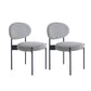 Contemporary Kitchen Dining Chair Open Back Dining Side Chair