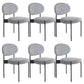 Contemporary Kitchen Dining Chair Open Back Dining Side Chair