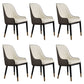 Glam Kitchen Dining Chairs Faux Leather Side Chairs for Kitchen 6 Piece Set Clearhalo 'Dining Chairs' 'Dining Tables & Seating' 'dining_chair' 'furn' 'furn_dining_chair' 'Furniture' 'Kitchen & Dining Furniture' 6278632