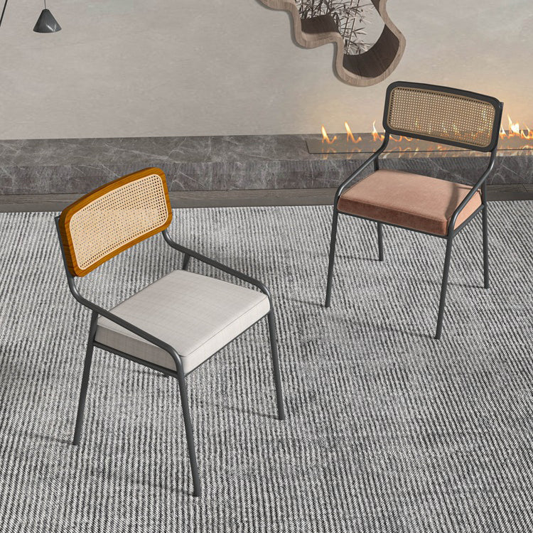 Sedia a braccio da pranzo in cucina contemporanea sedia da pranzo aperta