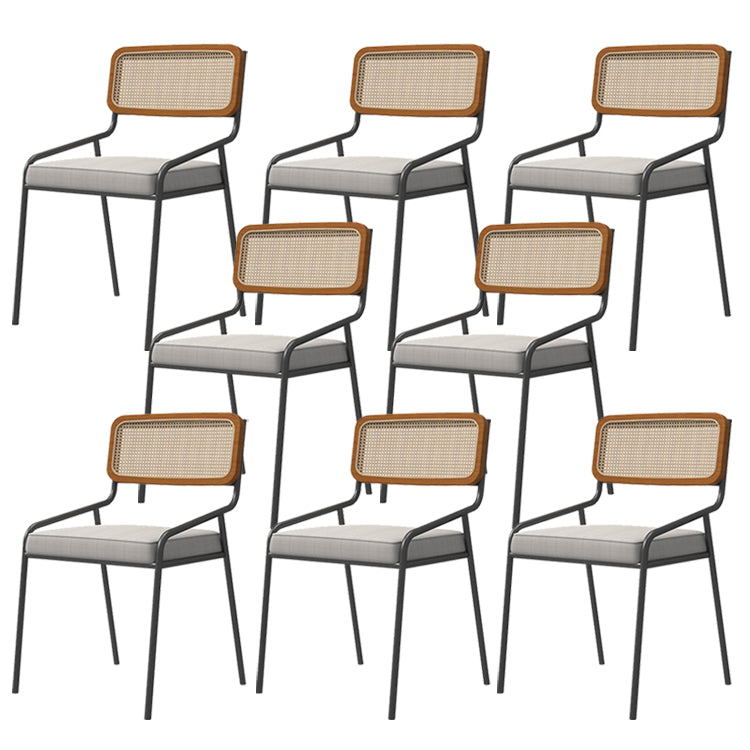 Sedia a braccio da pranzo in cucina contemporanea sedia da pranzo aperta