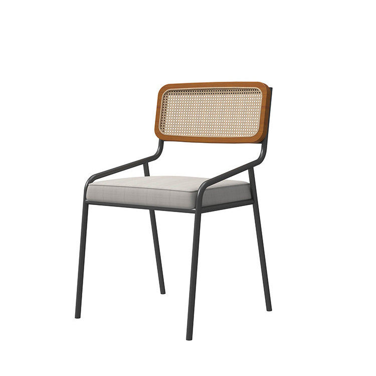 Sedia a braccio da pranzo in cucina contemporanea sedia da pranzo aperta