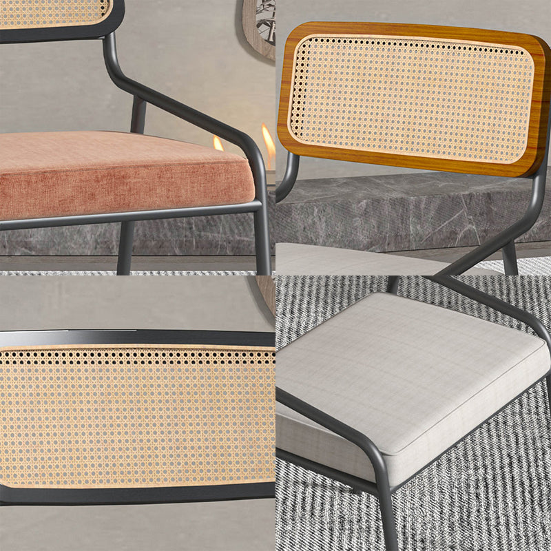 Sedia a braccio da pranzo in cucina contemporanea sedia da pranzo aperta