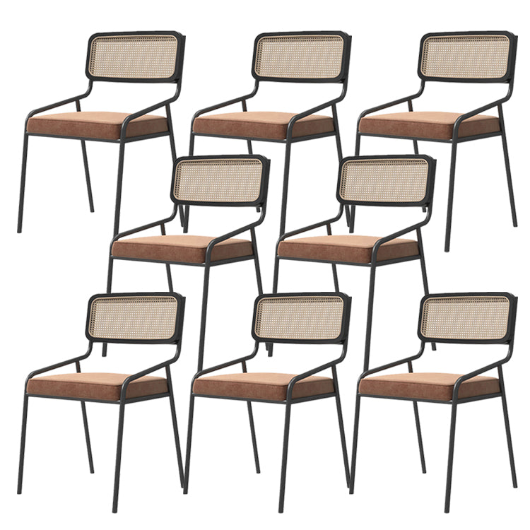 Sedia a braccio da pranzo in cucina contemporanea sedia da pranzo aperta