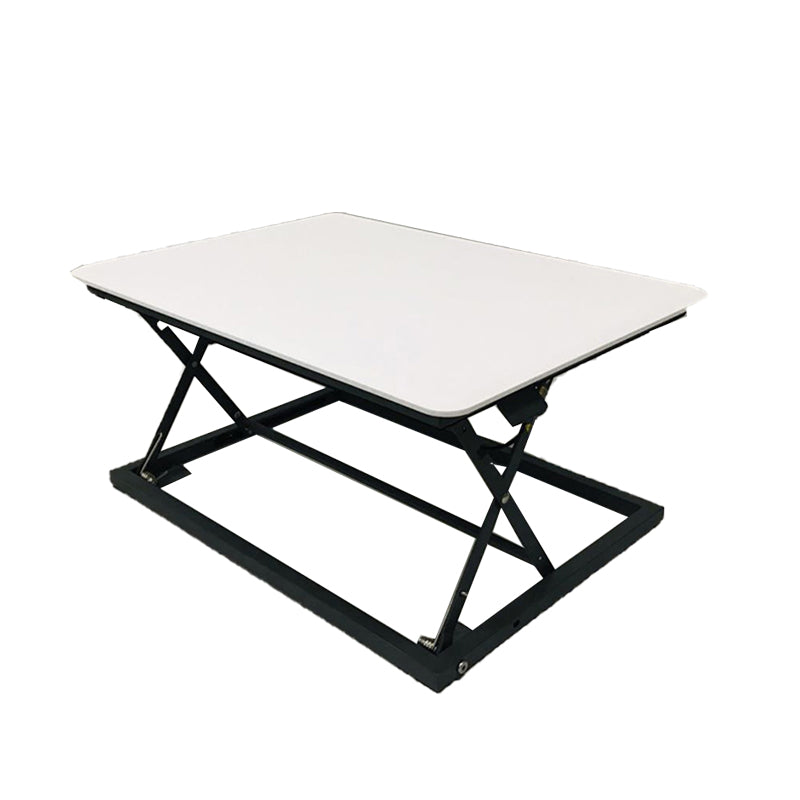 Convertitore per scrivania per uffici per tavolo per laptop moderno con vassoio da tastiera