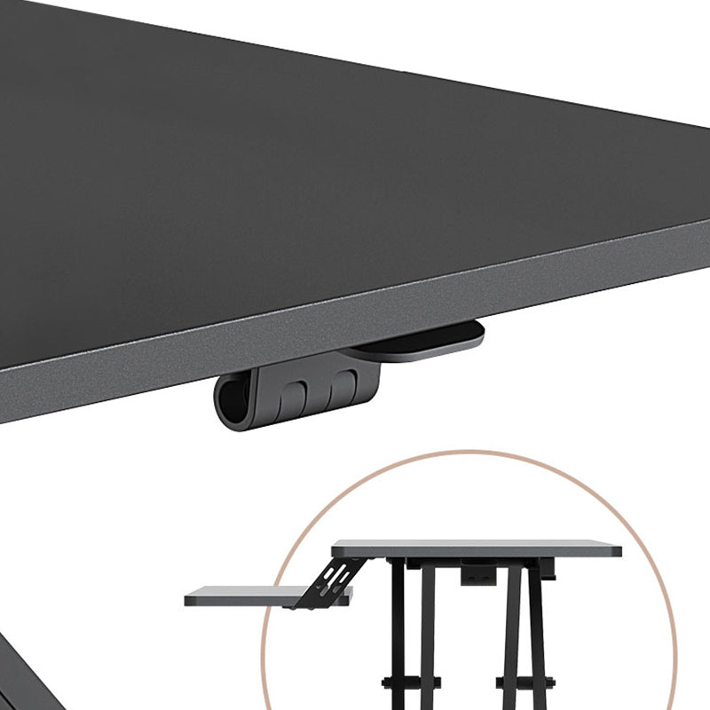 Convertitore per scrivania per uffici per tavolo per laptop moderno con vassoio da tastiera