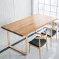 Moderne natuurlijke afwerking Dinerset 1/3/5 stuks houten dinette set voor thuis