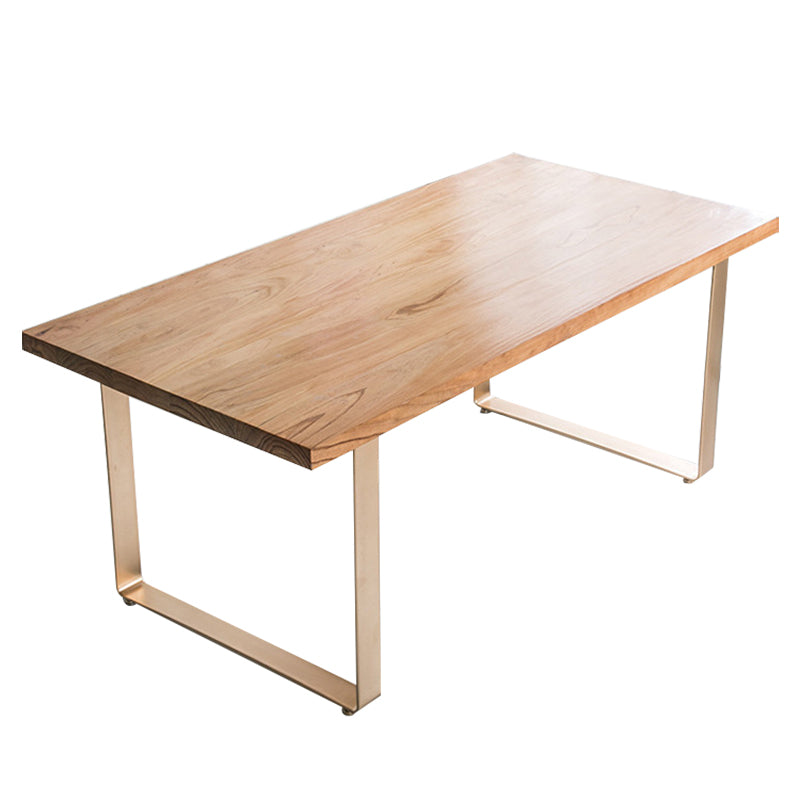 Moderne natuurlijke afwerking Dinerset 1/3/5 stuks houten dinette set voor thuis