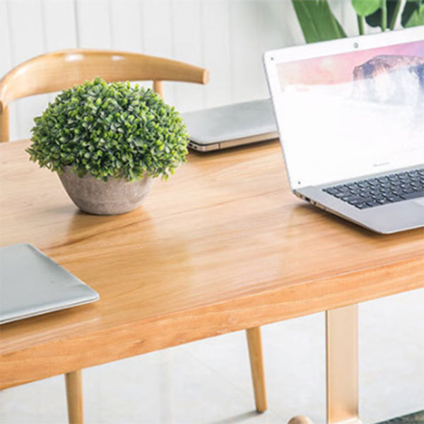 Moderne natuurlijke afwerking Dinerset 1/3/5 stuks houten dinette set voor thuis