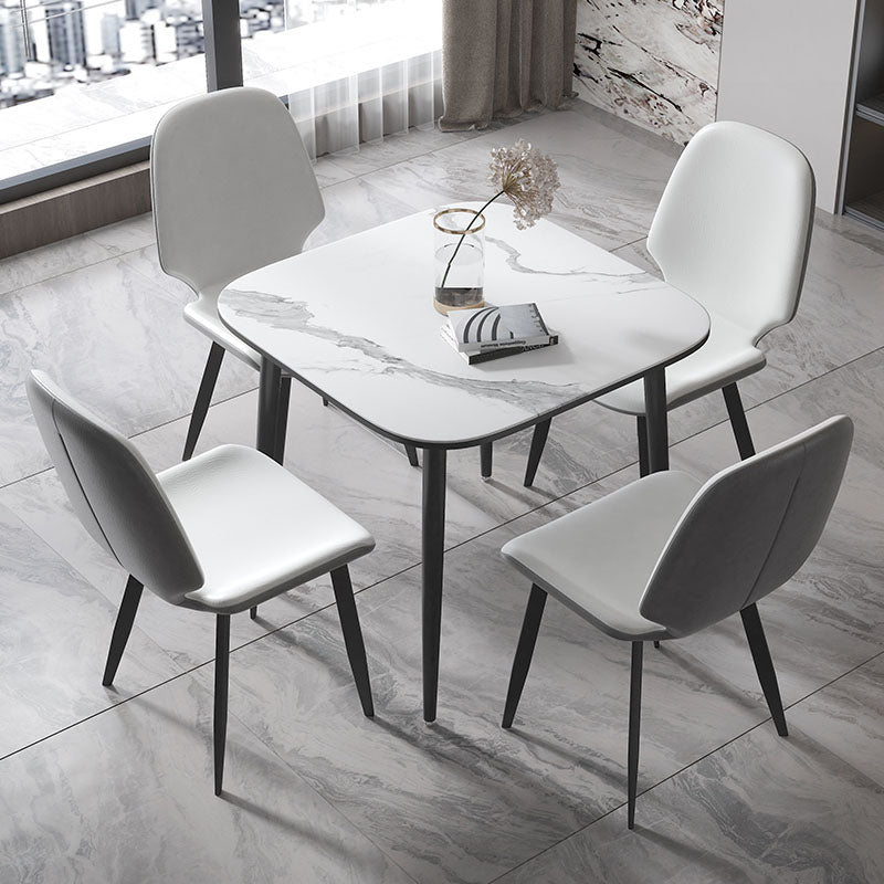 Ensemble de table à manger en pierre contemporaine 1/2/5 pièces Set pour la cuisine