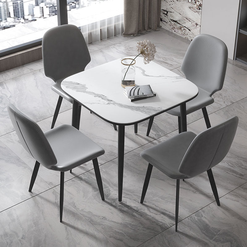 Ensemble de table à manger en pierre contemporaine 1/2/5 pièces Set pour la cuisine