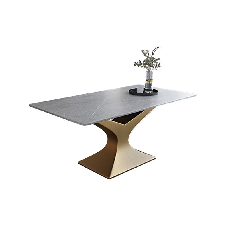 コンテンポラリーダイニングセット1/4/5ピースパッド付き椅子付きダイニングテーブルセット