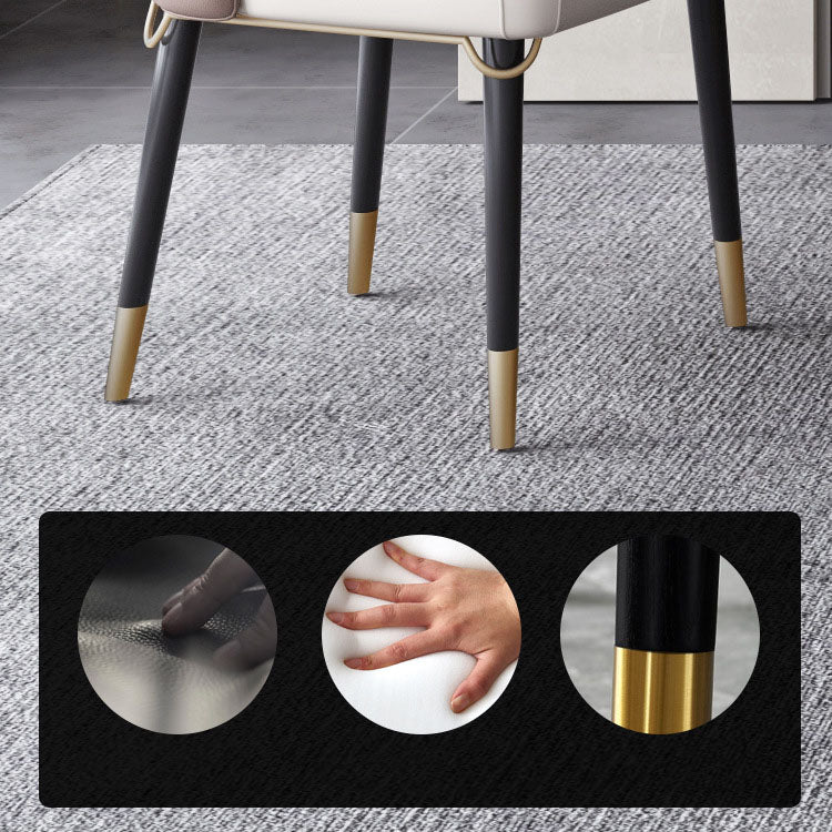 コンテンポラリーダイニングセット1/4/5ピースパッド付き椅子付きダイニングテーブルセット