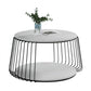 Glam Slate Geometric Coffee Table 17.7" H 1 Single Cocktail Table with Storage Clearhalo 'Coffee & Accent Tables' 'Coffee Tables' 'coffee_tables' 'furn' 'furn_coffee_tables' 'Furniture' 'Living Room Furniture' 6279040
