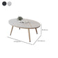 Glam Slate Geometric Coffee Table 17.7" H 1 Single Cocktail Table with Storage Clearhalo 'Coffee & Accent Tables' 'Coffee Tables' 'coffee_tables' 'furn' 'furn_coffee_tables' 'Furniture' 'Living Room Furniture' 6279049