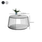 Glam Slate Geometric Coffee Table 17.7" H 1 Single Cocktail Table with Storage Clearhalo 'Coffee & Accent Tables' 'Coffee Tables' 'coffee_tables' 'furn' 'furn_coffee_tables' 'Furniture' 'Living Room Furniture' 6279051