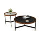3 Legs 2 Bunching Coffee Tables Tray Top Slate Top Cocktail Table