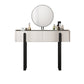 Modern Make-up Vanity with 2 Storage Drawers White Wood Vanity Set, 17.71" Wide