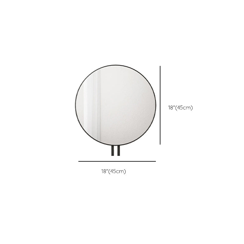 Modern Make-up Vanity with 2 Storage Drawers White Wood Vanity Set, 17.71" Wide