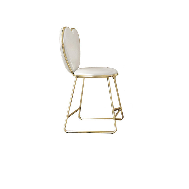 Tocador de maquillaje blanco brillante 15.74 "Juego de tocador de madera ancho con cajones de almacenamiento