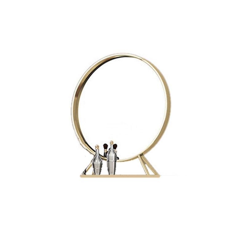 Tocador de maquillaje blanco brillante 15.74 "Juego de tocador de madera ancho con cajones de almacenamiento