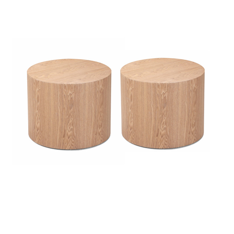 Mesa contemporánea de la sala de estar de madera maciza/mesa de pedestal cuadrado