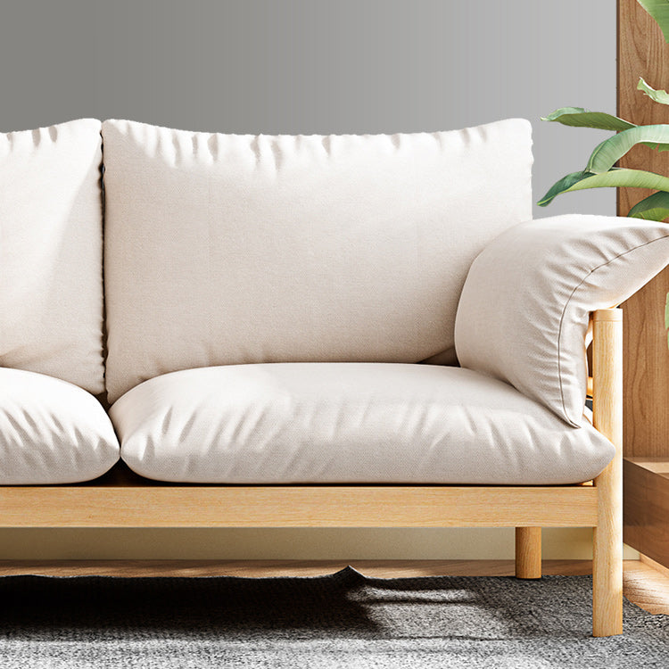 3-Seater 32.67" H Solid Wood Frame Pillow Top Arm Sofa for Living Room Clearhalo 'furn' 'furn_sofas' 'Furniture' 'Living Room Furniture' 'Sofa' 'sofas' 6280183