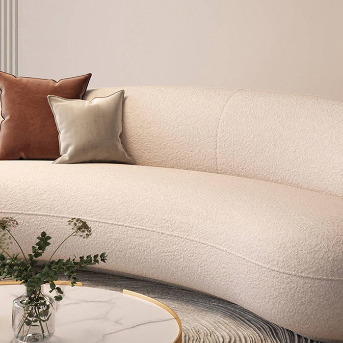 Contemporary Velvet/Wool Sofa with Tuxedo Arm and Tight Back Clearhalo 'furn' 'furn_sofas' 'Furniture' 'Living Room Furniture' 'Sofa' 'sofas' 6280319