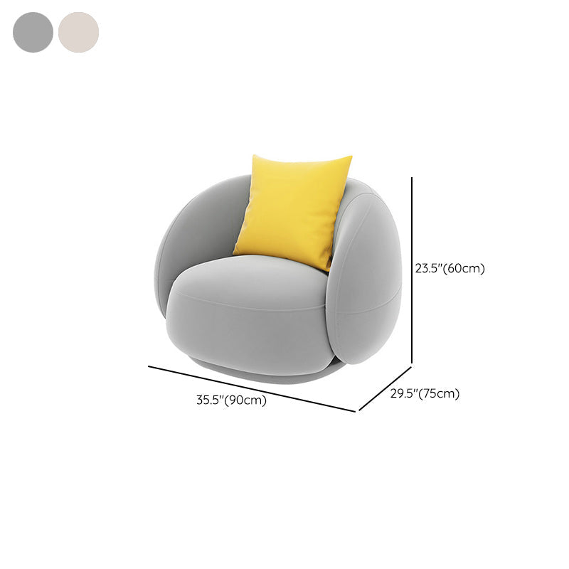 Contemporary Velvet/Wool Sofa with Tuxedo Arm and Tight Back Clearhalo 'furn' 'furn_sofas' 'Furniture' 'Living Room Furniture' 'Sofa' 'sofas' 6280327