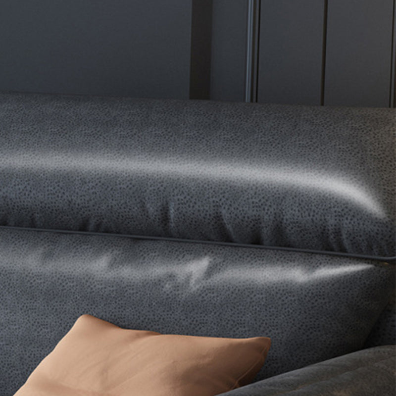 Stile moderno sciolto posteriore sciolto sezionale cuscino braccio 4 posti sezionale