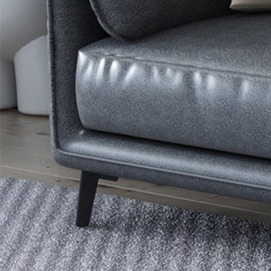 Stile moderno sciolto posteriore sciolto sezionale cuscino braccio 4 posti sezionale