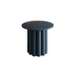 Single Coffee Table Pedestal Solid Wood Round Cocktail Table 20"L x 20"W x 16"H Blue Clearhalo 'Coffee & Accent Tables' 'Coffee Tables' 'coffee_tables' 'furn' 'furn_coffee_tables' 'Furniture' 'Living Room Furniture' 6280645