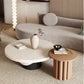 Single Coffee Table Pedestal Solid Wood Round Cocktail Table Clearhalo 'Coffee & Accent Tables' 'Coffee Tables' 'coffee_tables' 'furn' 'furn_coffee_tables' 'Furniture' 'Living Room Furniture' 6280648