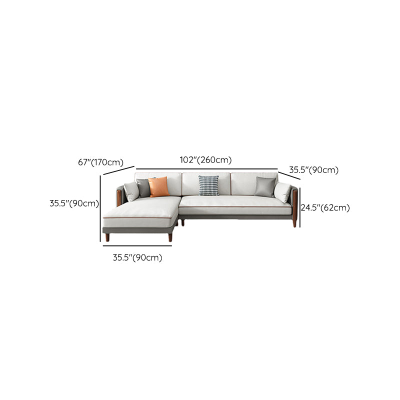 MODERNE 35.43 "H FAUX CHAUX SQUARE SALA SOFA et chaise pour le salon