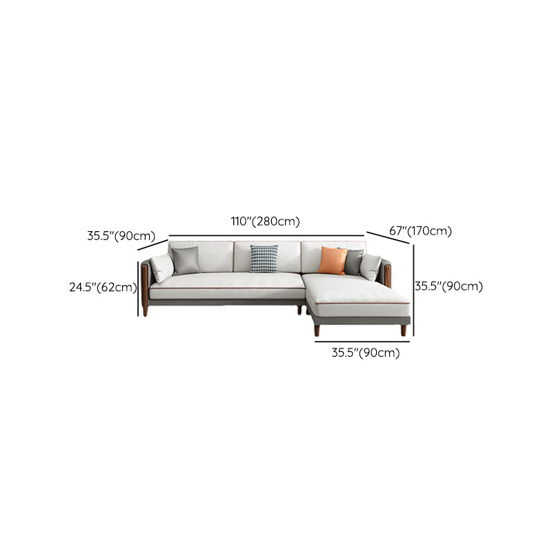 MODERNE 35.43 "H FAUX CHAUX SQUARE SALA SOFA et chaise pour le salon