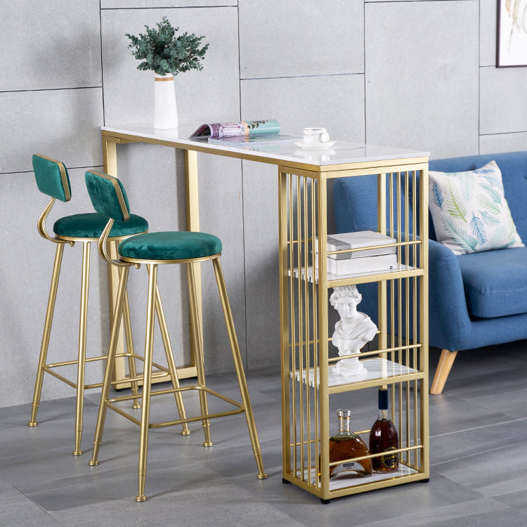 Industrielles Pub-Ess-Set, 1/2/3-teilig, Barhocker und Tisch-Set