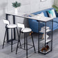 Industrielles Pub-Ess-Set, 1/2/3-teilig, Barhocker und Tisch-Set