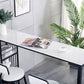 Industrielles Pub-Ess-Set, 1/2/3-teilig, Barhocker und Tisch-Set